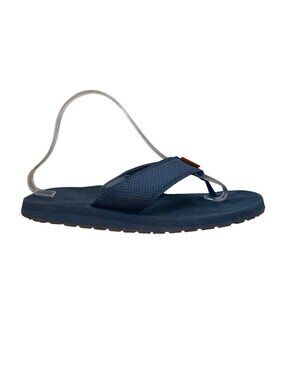 Grundéns Men’s Gray Foam Perforated Straps SeaDek Deckhand Flip-Flops Size 9